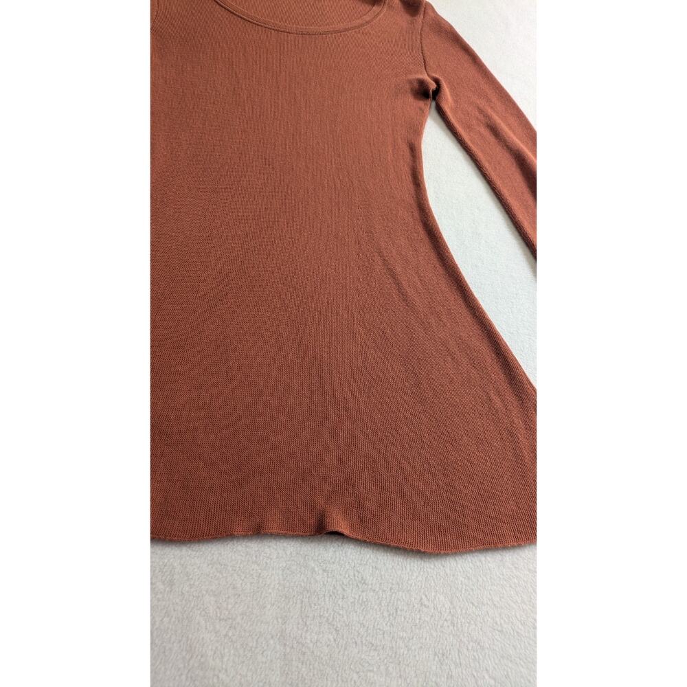 Peruvian Connection Top Avignon Orange Rust Tunic… - image 4